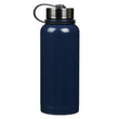 Load image into Gallery viewer, Desire of Your Heart Psalm 20:4 Navy Blue Stainless Steel Water Bottle