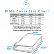 Load image into Gallery viewer, Two-fold Faux Leather Brown Personalized Bible Cover for Women