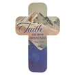 Load image into Gallery viewer, Faith Can Move Mountains Matthew 17:20 Cross Bookmark