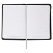 Load image into Gallery viewer, All Things Through Christ Philippians 4:13 Gray Faux Leather Zippered Journal