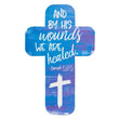 Load image into Gallery viewer, By His Wounds We Are Healed Isaiah 53:5 Cross Bookmark