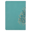 Load image into Gallery viewer, Be Still & Know Psalm 46:10 Teal Faux Leather Journal