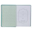 Load image into Gallery viewer, Be Still & Know Psalm 46:10 Teal Faux Leather Journal
