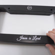 Load and play video in Gallery viewer, Do You Follow Jesus This Close? | Christian License Plate Frame