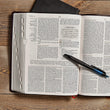 Load image into Gallery viewer, Personalized CSB Tony Evans Study Bible Black Genuine Leather Indexed