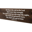 Load image into Gallery viewer, Isaiah 40:31 But Those Who Wait On The Lord Wood Decor