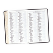 Load image into Gallery viewer, Personalized Custom Text Your Name KJV Giant Print Thumb Index Two-Tone Black Bible King James Version
