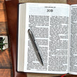 Load image into Gallery viewer, Personalized KJV Super Giant Print Reference Bible Black LeatherTouch Red Letter