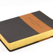 Load image into Gallery viewer, Personalized NLT Holy Bible Giant Print TuTone LeatherLike Brown/Tan