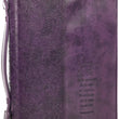 Load image into Gallery viewer, Funda para Biblias Fe Hebreos 11:1 Morado SPANISH Personalized Bible Cover for Women