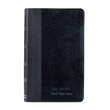 Load image into Gallery viewer, Personalized Custom Text Your Name KJV Giant Print Thumb Index Two-Tone Black Bible King James Version