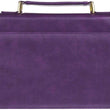 Load image into Gallery viewer, Amazing Grace Faux Leather Purple Personalized Bible Cover for Women