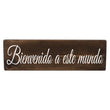 Load image into Gallery viewer, Bienvenido a este mundo Spanish Wood Decor