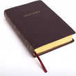 Load image into Gallery viewer, Personalized KJV Large Print Personal Size Reference Bible Burgundy LeatherTouch Red Letter Ribbon Marker