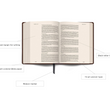 Load image into Gallery viewer, Personalized ESV Single Column Journaling Bible TruTone Teal Resplendent Cross Design