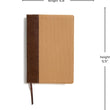 Load image into Gallery viewer, Personalized KJV Rainbow Study Bible Brown/Tan LeatherTouch Smythe Sewn Binding Color-Coded Text