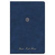 Load image into Gallery viewer, Personalized NKJV Woman's Study Bible Blue Leathersoft Red Letter Full-Color Edition