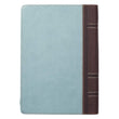 Load image into Gallery viewer, Blessed Luke 1:45 Zippered Classic LuxLeather Journal