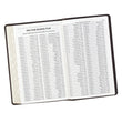 Load image into Gallery viewer, Personalized KJV Full Grain Premium Leather Thumb Index Dark Brown