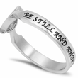 Load image into Gallery viewer, Be Still Psalm 46:10 - Women's Heart & Soul Ring