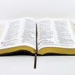 Load image into Gallery viewer, Personalized NLT Holy Bible Giant Print TuTone LeatherLike Brown/Tan