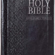 Load image into Gallery viewer, Personalized KJV Black Faux Leather Zippered Pocket Bible