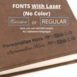 Load image into Gallery viewer, Personalized RVR 1960 Biblia de Estudio Arco Iris Chocolate símil piel Brown Leathertouch (Spanish Edition)