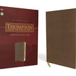 Load image into Gallery viewer, Personalized NKJV Thompson Chain-Reference Bible Brown Leathersoft
