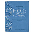 Load image into Gallery viewer, Hope For Each Morning Blue Faux Leather Devotional - Joanna & Rob Teigen