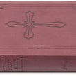 Load image into Gallery viewer, Personalized NIV Compact Bible Burgundy LeatherSoft w/Cross