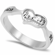 Load image into Gallery viewer, Be Still Psalm 46:10 - Women's Heart & Soul Ring
