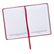 Load image into Gallery viewer, Commit to the Lord Red Full Grain Leather Journal