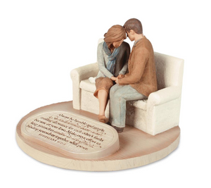 Praying Couple 4.5 inch Figurine