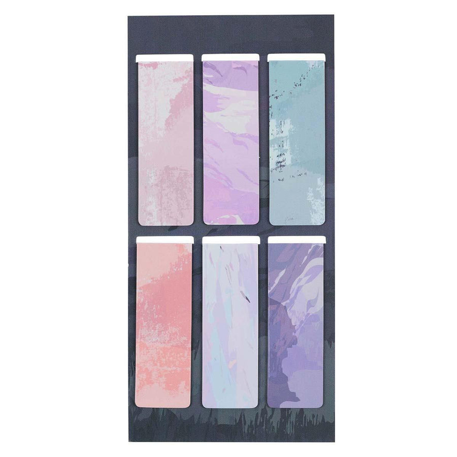 Scenic Pastel Magnetic Bookmark Set