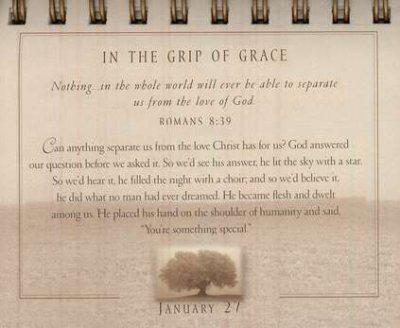 Grace For The Moment - Max Lucado Perpetual Flip Calendar