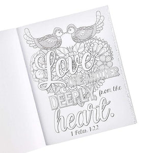 Where Love Blooms Coloring Book