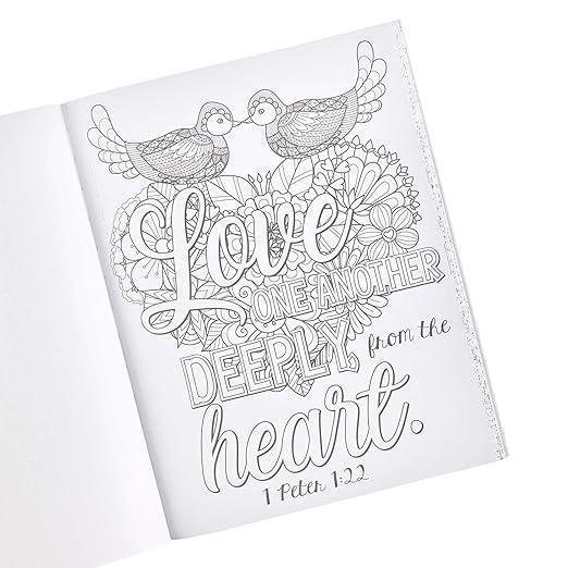 Where Love Blooms Coloring Book