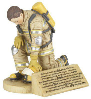 Firefighter's Prayer Resin