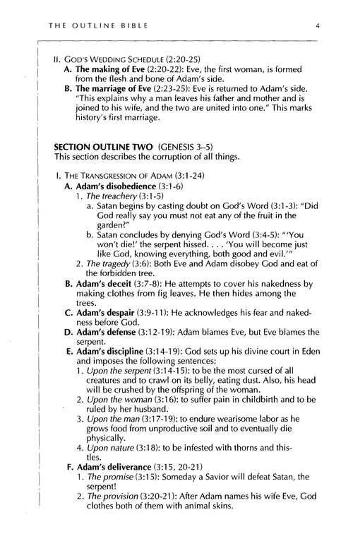 The Outline Bible - Harold Willmington