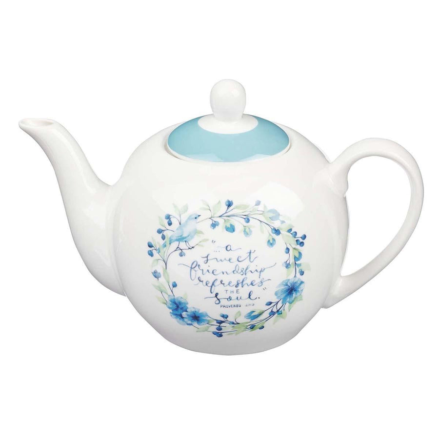 A Sweet Friendship Proverbs 27:9 Teapot