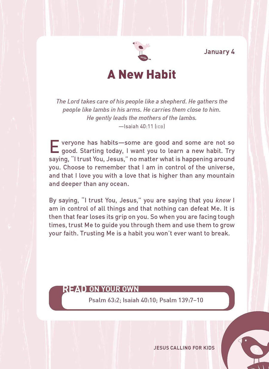 Jesus Calling: 365 Devotions for Kids, Girls Edition - Sarah Young