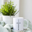Load image into Gallery viewer, Jesus Loves Me Cross | John 3:16 Christian Bible Verse Coffee Mug
