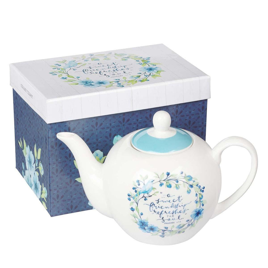 A Sweet Friendship Proverbs 27:9 Teapot