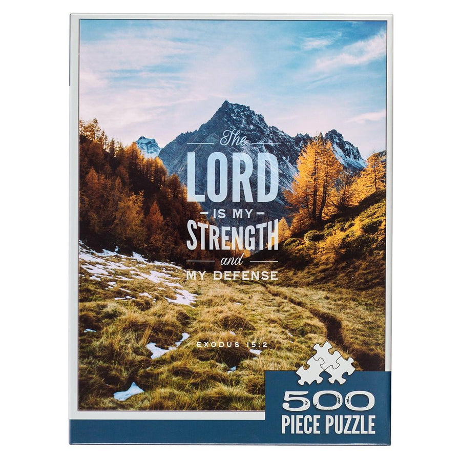 Strength & Defense Exodus 15:2 Mountain Top 500-piece Jigsaw Puzzle