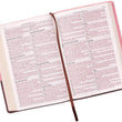 Load image into Gallery viewer, KJV Large Print Edition Two-Tone Pink/Brown Bible
