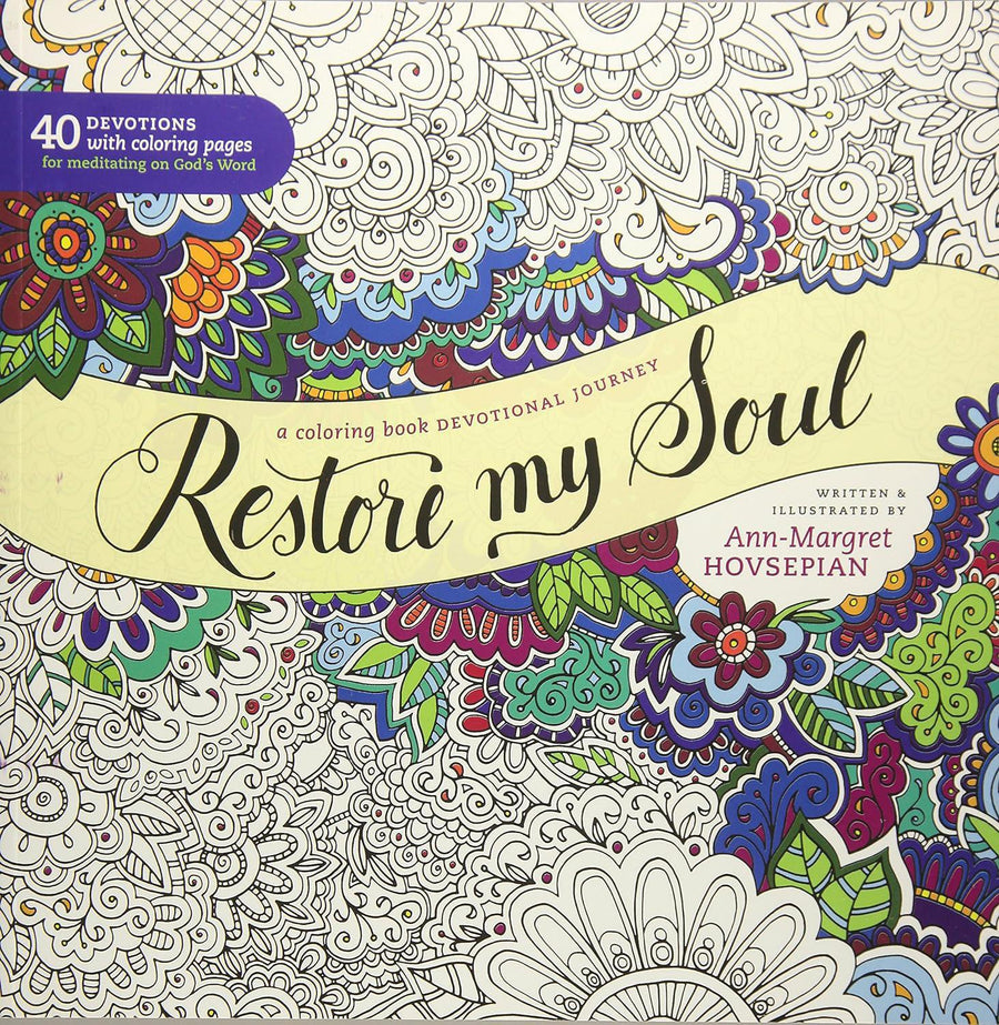 Restore My Soul - Ann Margret Coloring Devotional