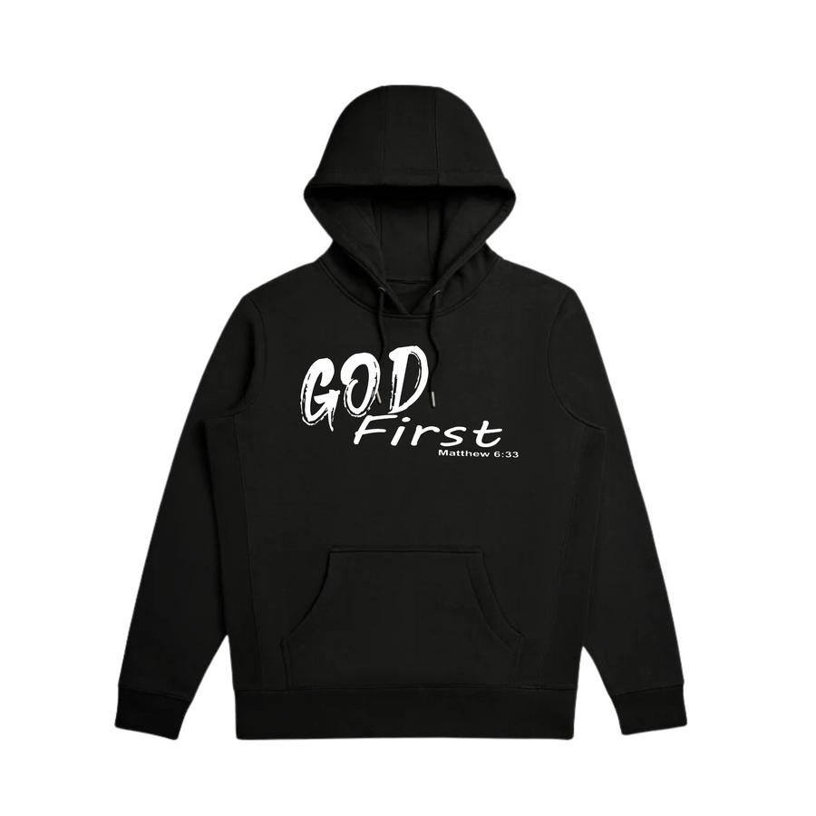 God First Matthew 6:33 Hoodie