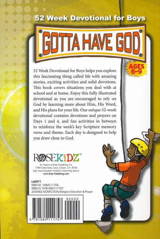 Gotta Have God: 52 Week Devotional for Boys Ages 6-9