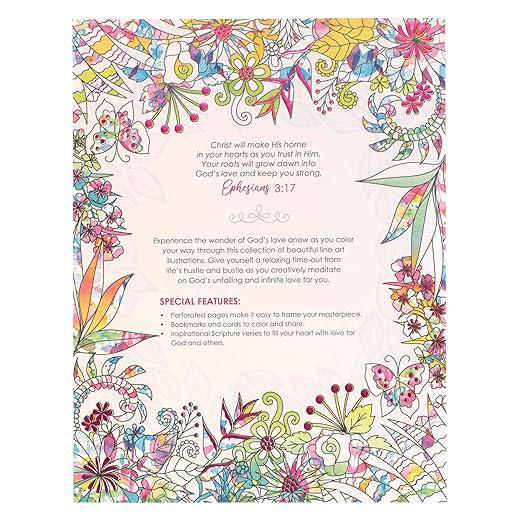 Where Love Blooms Coloring Book