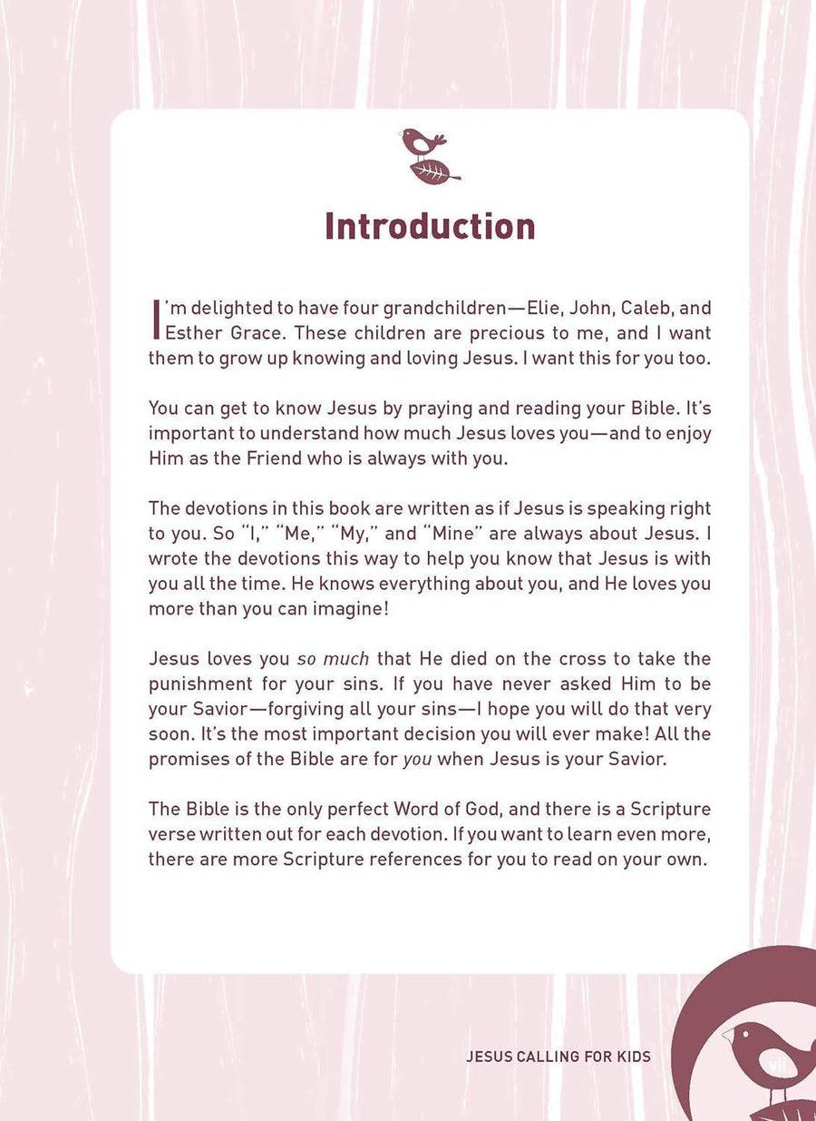 Jesus Calling: 365 Devotions for Kids, Girls Edition - Sarah Young
